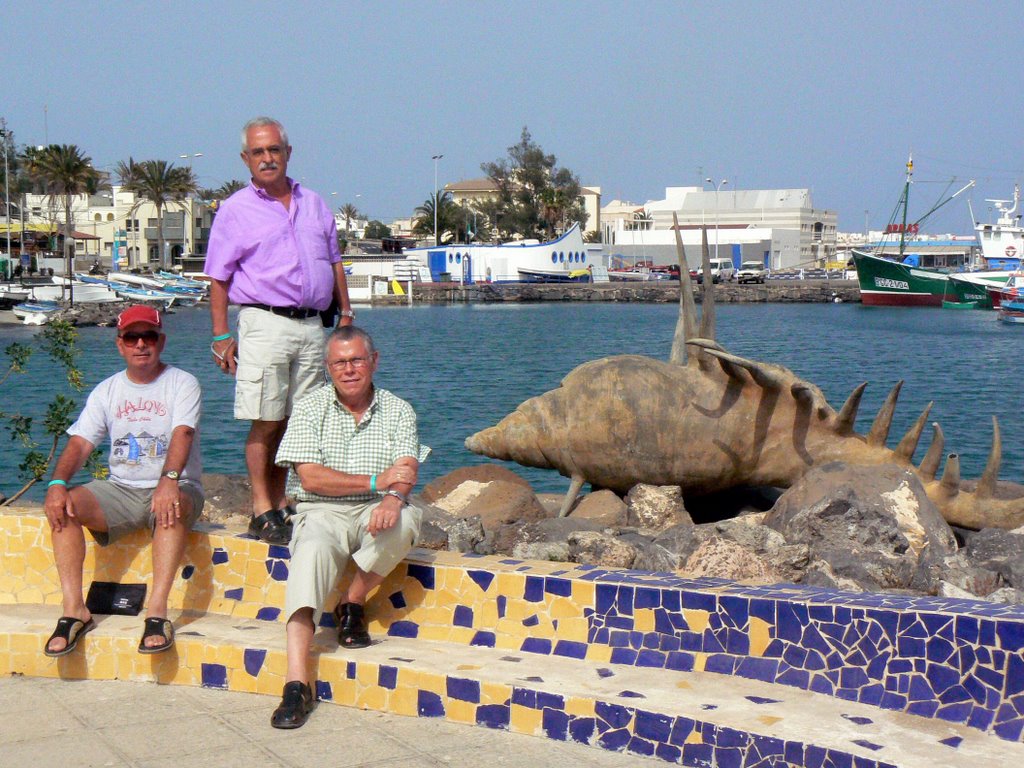 Esculturas marinas en Puerto del Rosario Fuerteventura by justino calero solso…