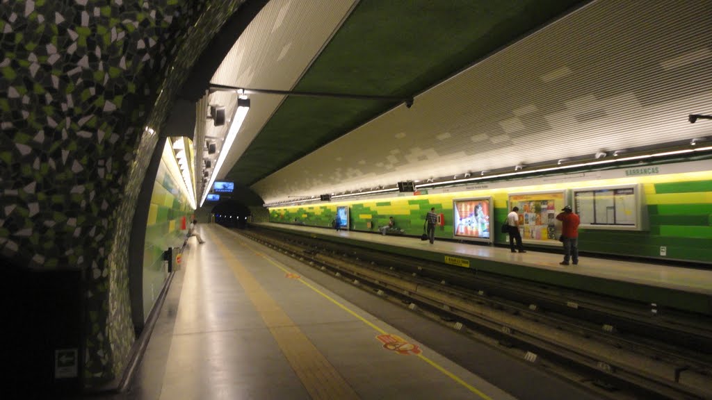 Estación Barrancas. Pudahuel Santiago by Ignacio Paredes