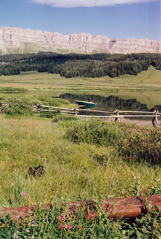 Boat Below Continental Divide by Allyson van den Heri…