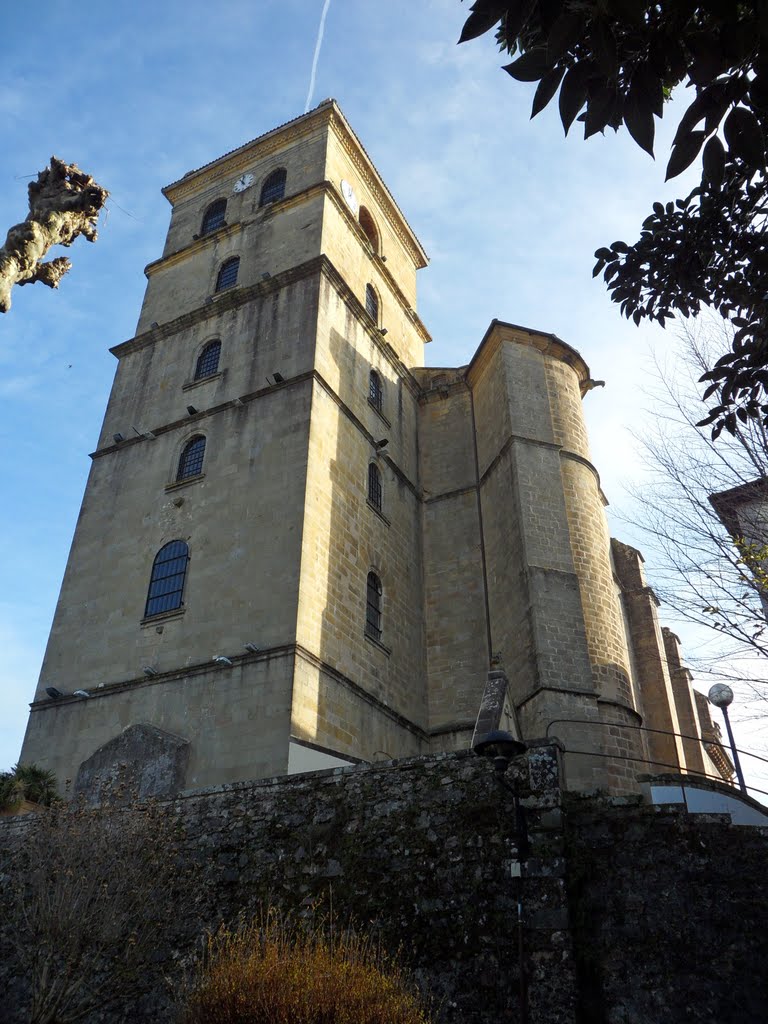 Clocher église Oiartzun by david ollagnon