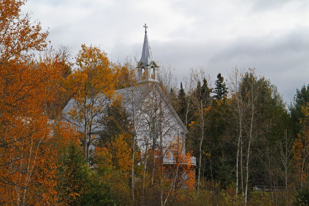 Steeple in the Trees by CapnLance