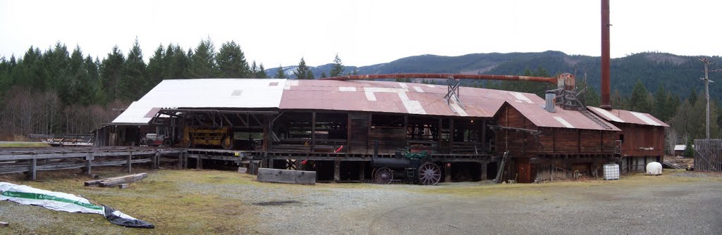 McLean Mill National Historic Site: the sawmill building (Port Alberni, BC) by bio2935c