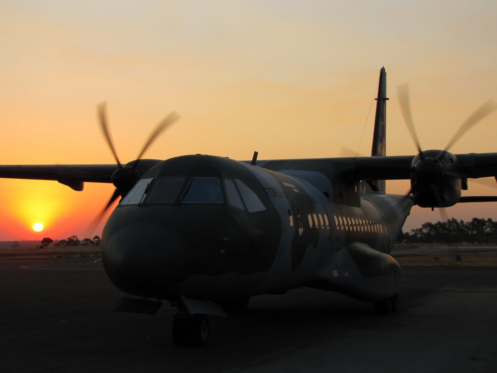 Fim de dia - CASA C-295M (C-105) - FAB - BAAN - Anápolis, GO, Brasil. by André Bonacin