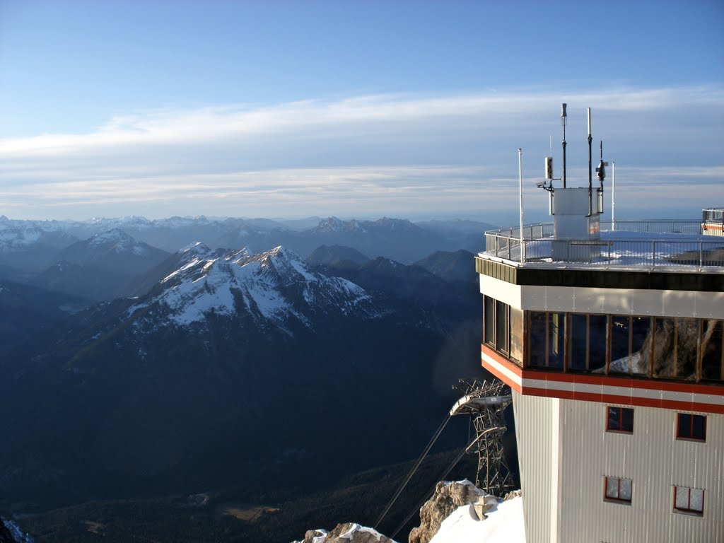 View from Zugspitz Summit by Nick Gent