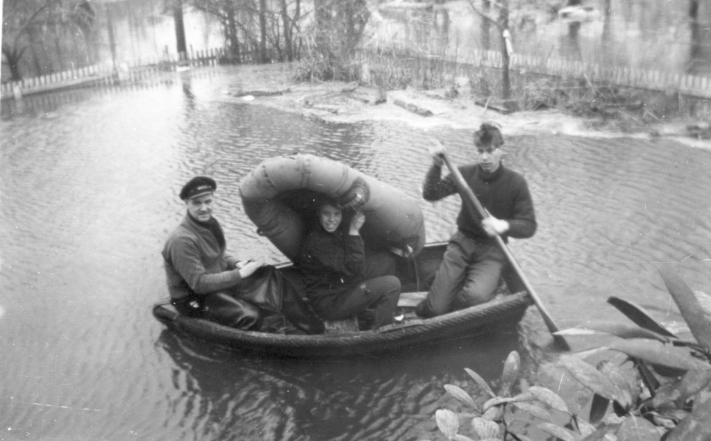 Sturmflut Hamburg ca. 20.Feb.1962 by K-D Heinrich