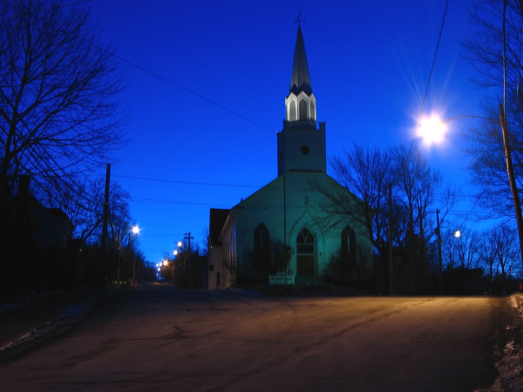 Kirk Church at dawn by Howie Hennigar