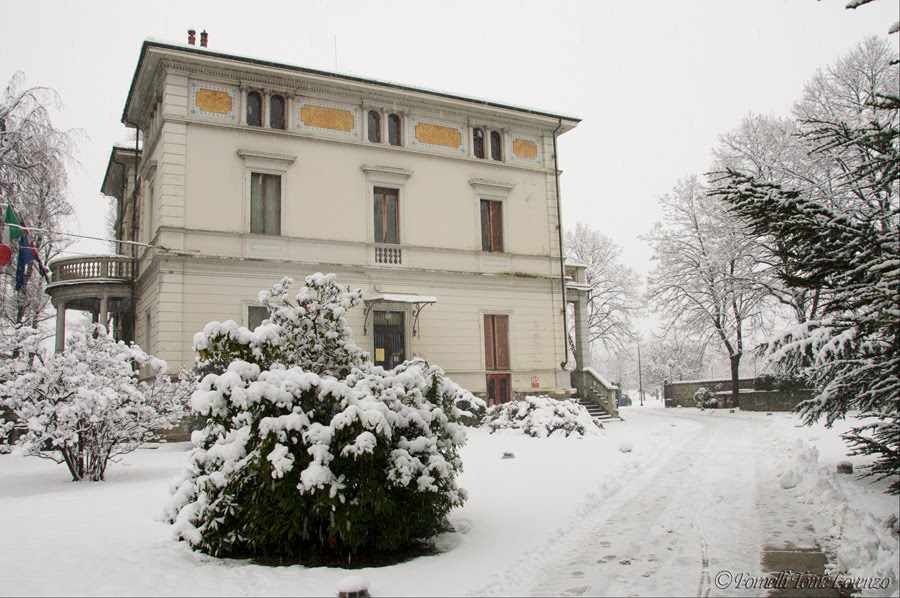 Comune di Balangero sotto la neve. by Fornelli Tomè Lorenzo