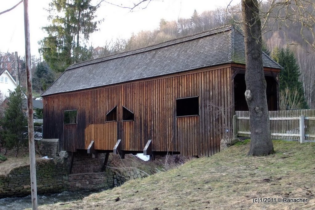 Holzbrücke by Lutz Ranacher