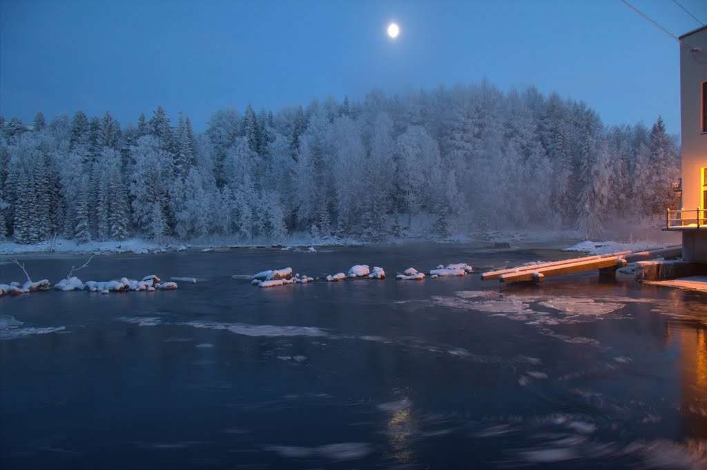 River in the Kajaani by Kaanu