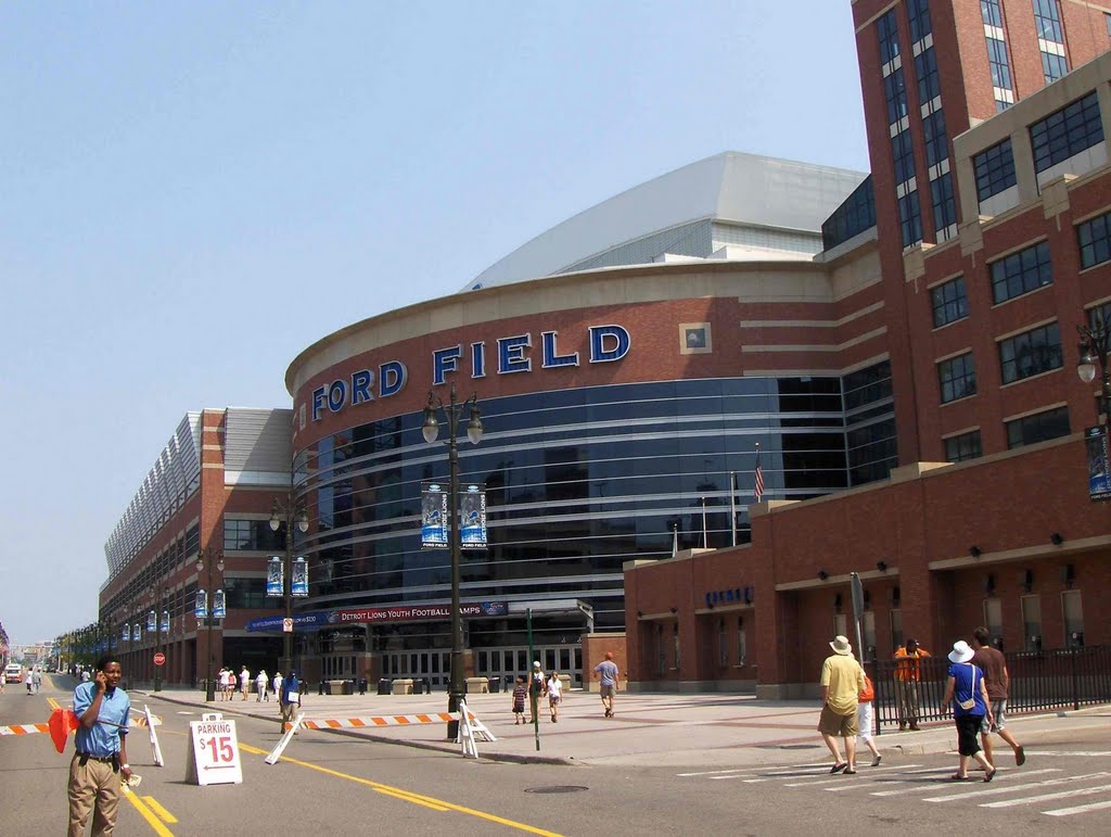 Ford Field, GLCT by Robert Maihofer, Great Lakes Casual Traveler