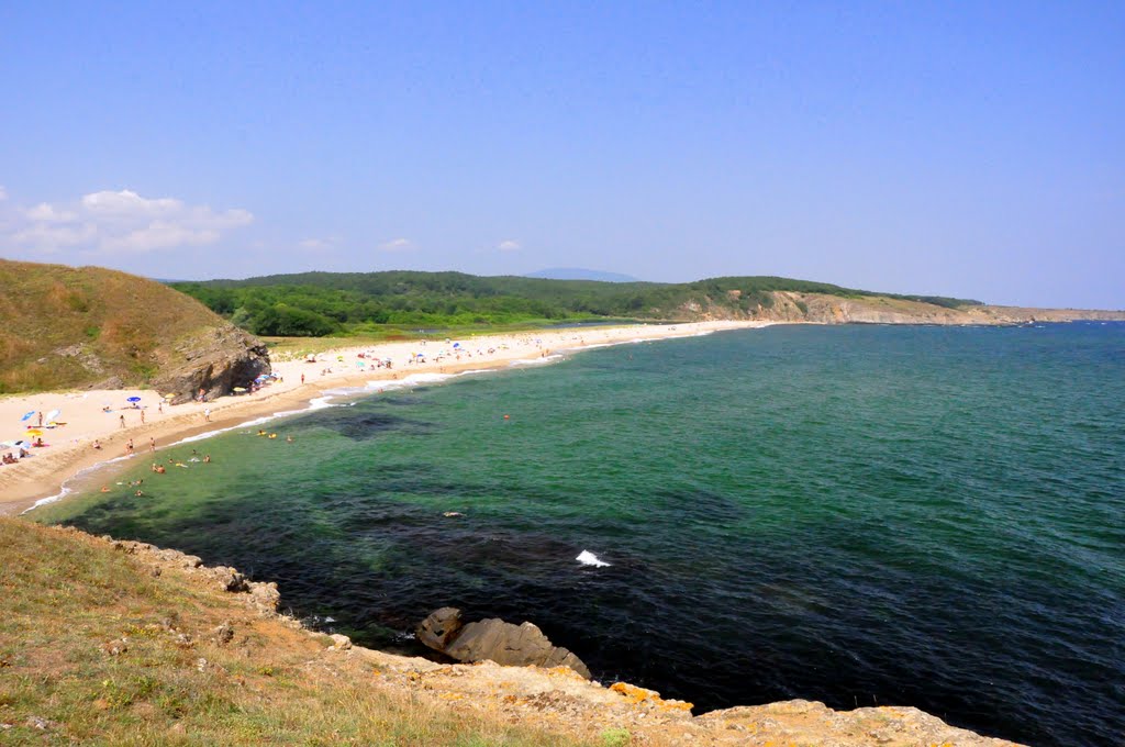 Kosa beach and Veleka river by rredan