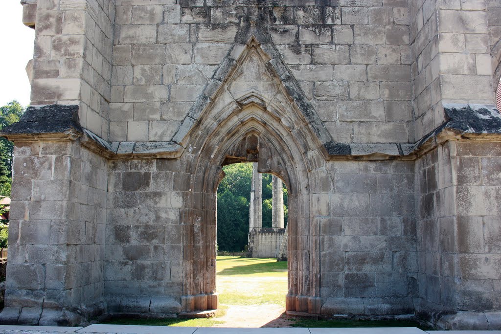 Zisterzienser Kloster Walkenried - südl. Harz Eingang Klosterkirche by Gottfried Hoffmann - der Thüringer