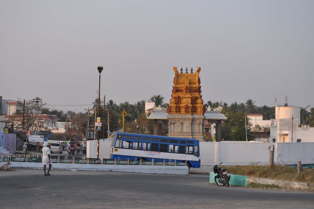 TEMPLE NEAR STATE TRANSPORT by YOGESH MASURIA