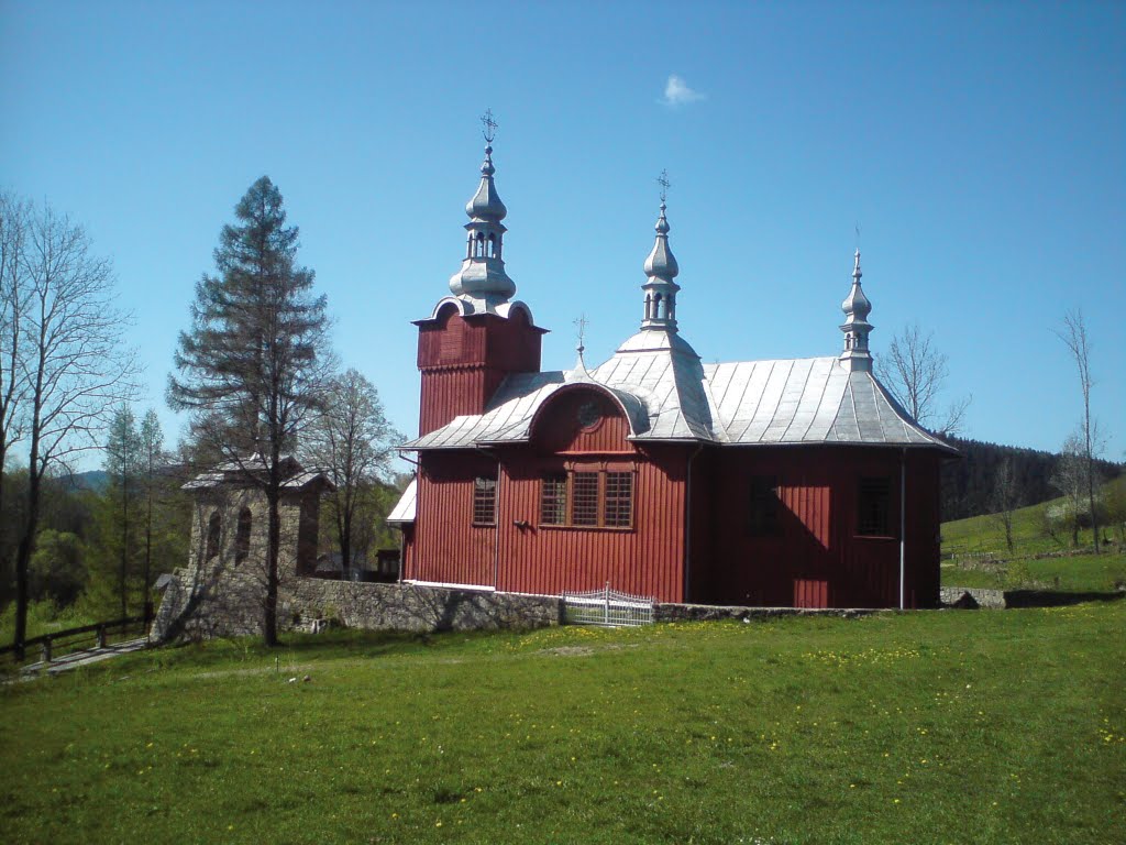 Czyrna, Beskid Niski, cerkiew pw. św. Paraskewy Męczennicy by Appen