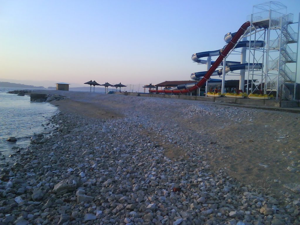 Beach on winter by BasicArt