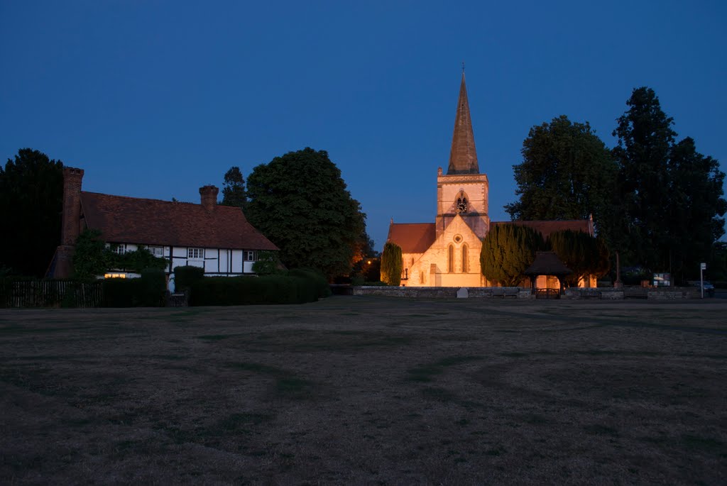 Christ Church Brockham Green by john duncan