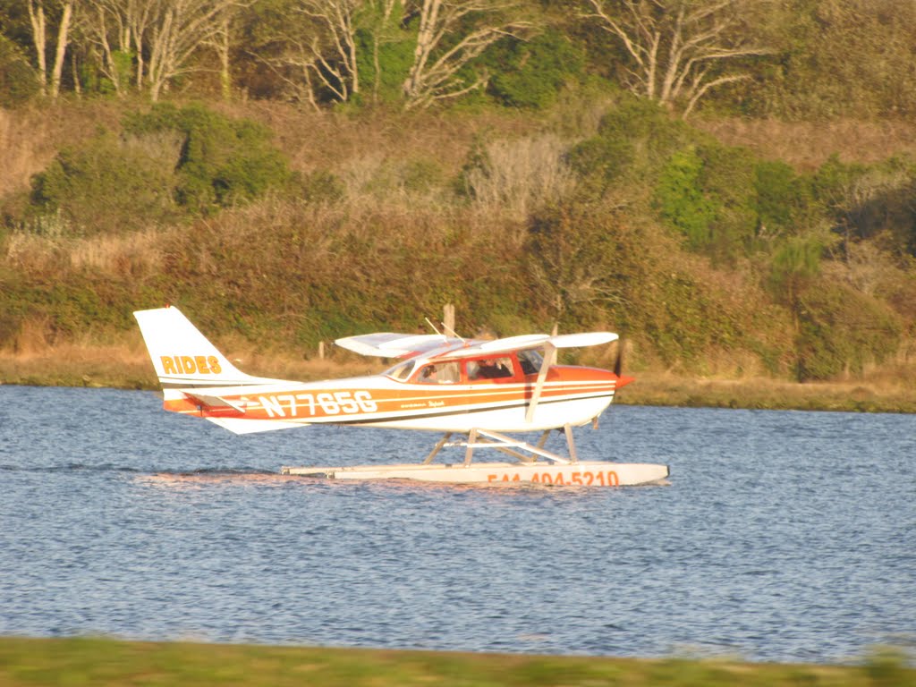 Seaplane Landing by Jaime T