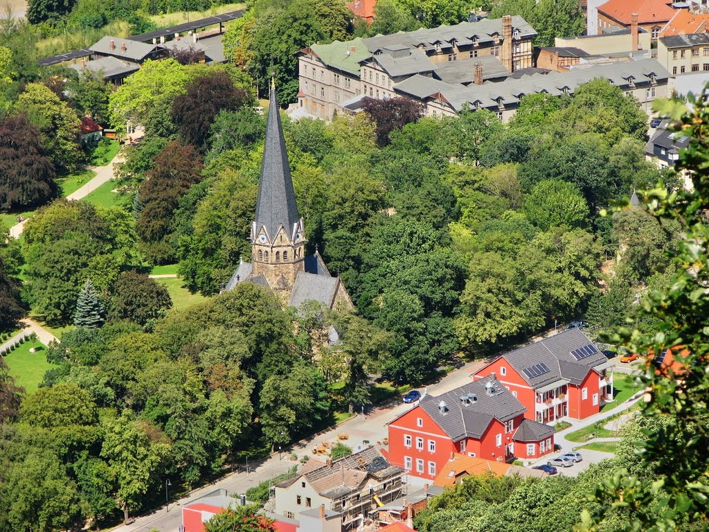 Thale - St. Petrikirche by Rudolf Henkel