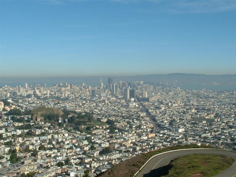 City View from Twin Peaks. by Andrew Livesey