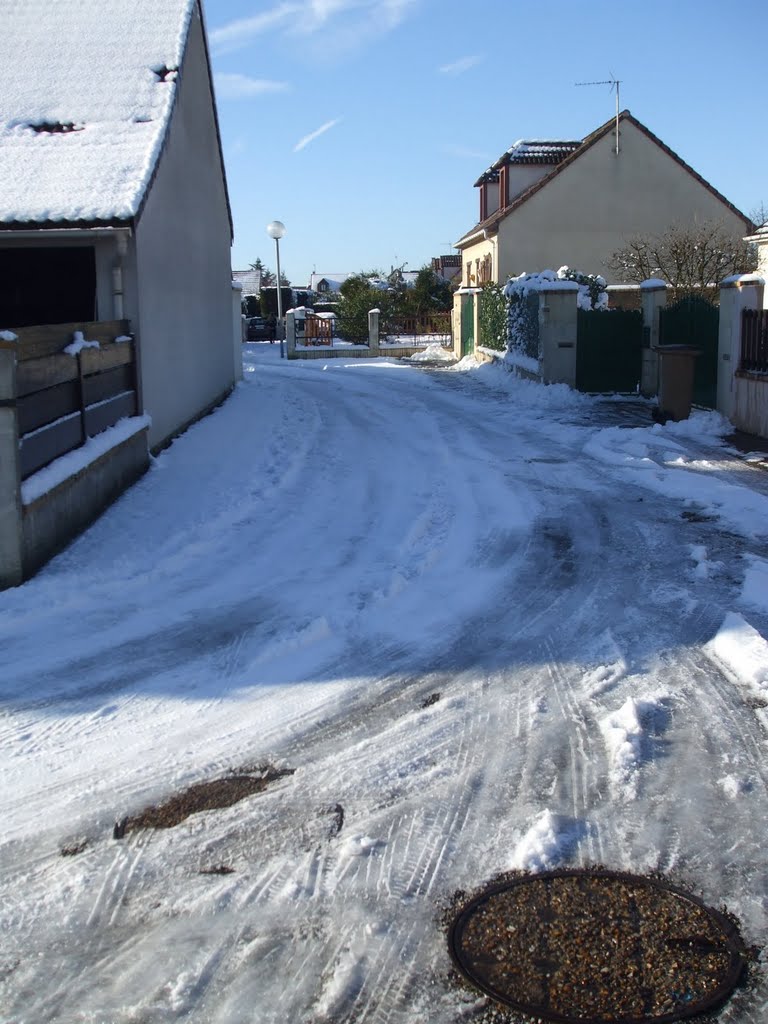 Rue d'Alvimare sous la neige by bender4