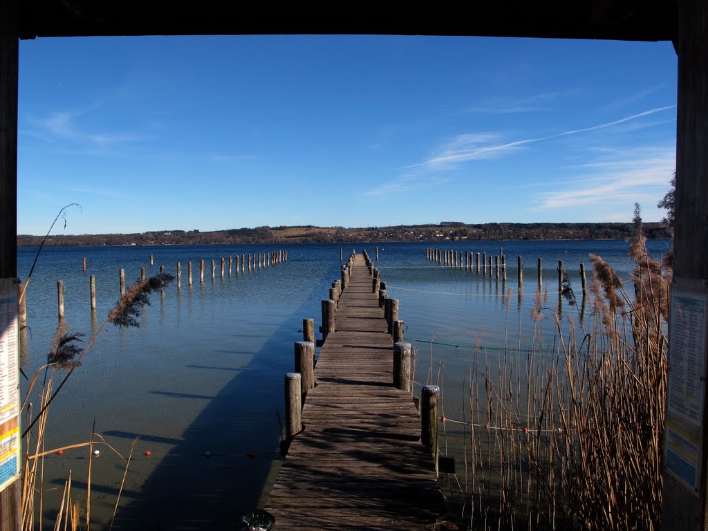 Ammersee bei Utting by gerhard weiss