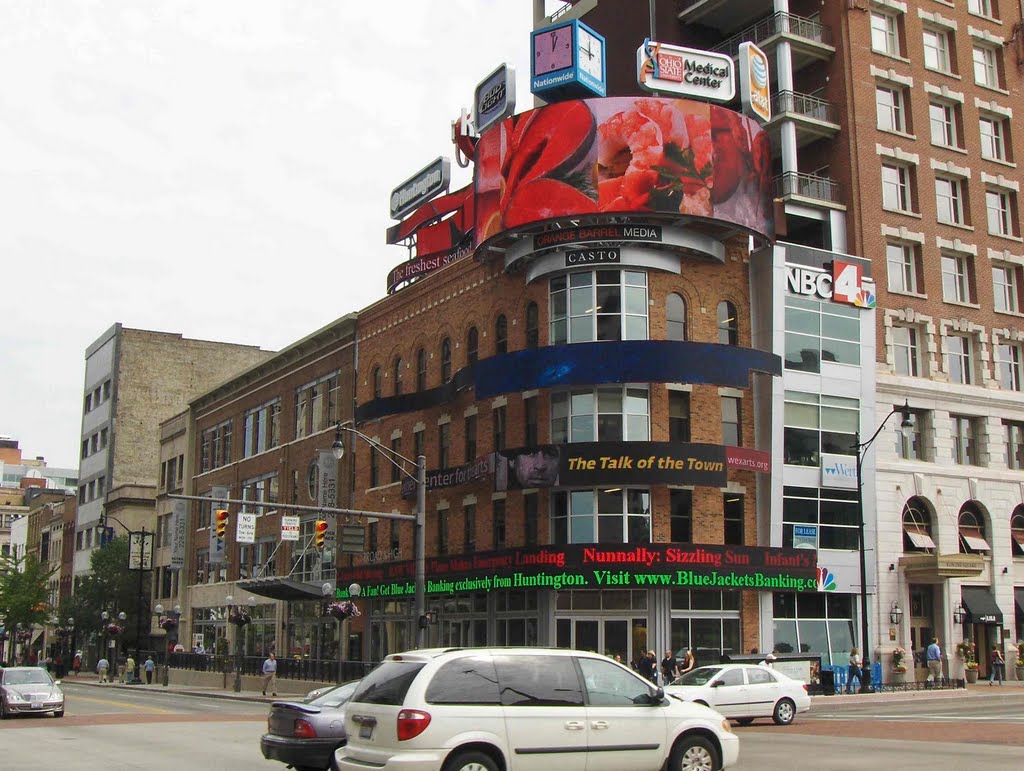 NBC 4 on the Square, GLCT by Robert Maihofer, Great Lakes Casual Traveler