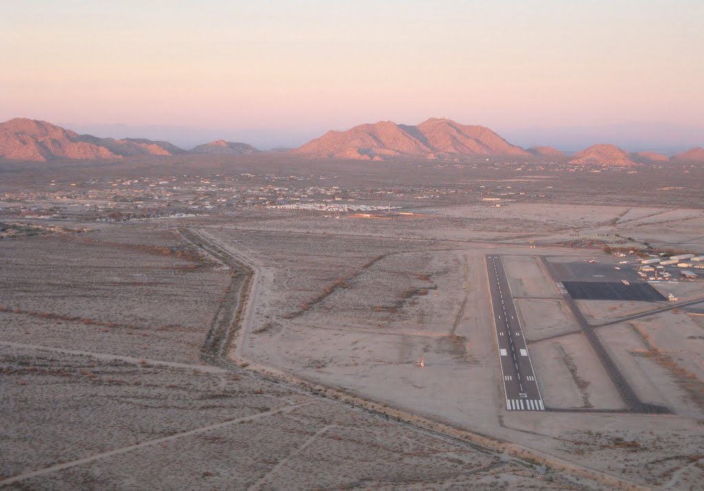 Casa Grande Municipal Airport @ Sunset by Printezis