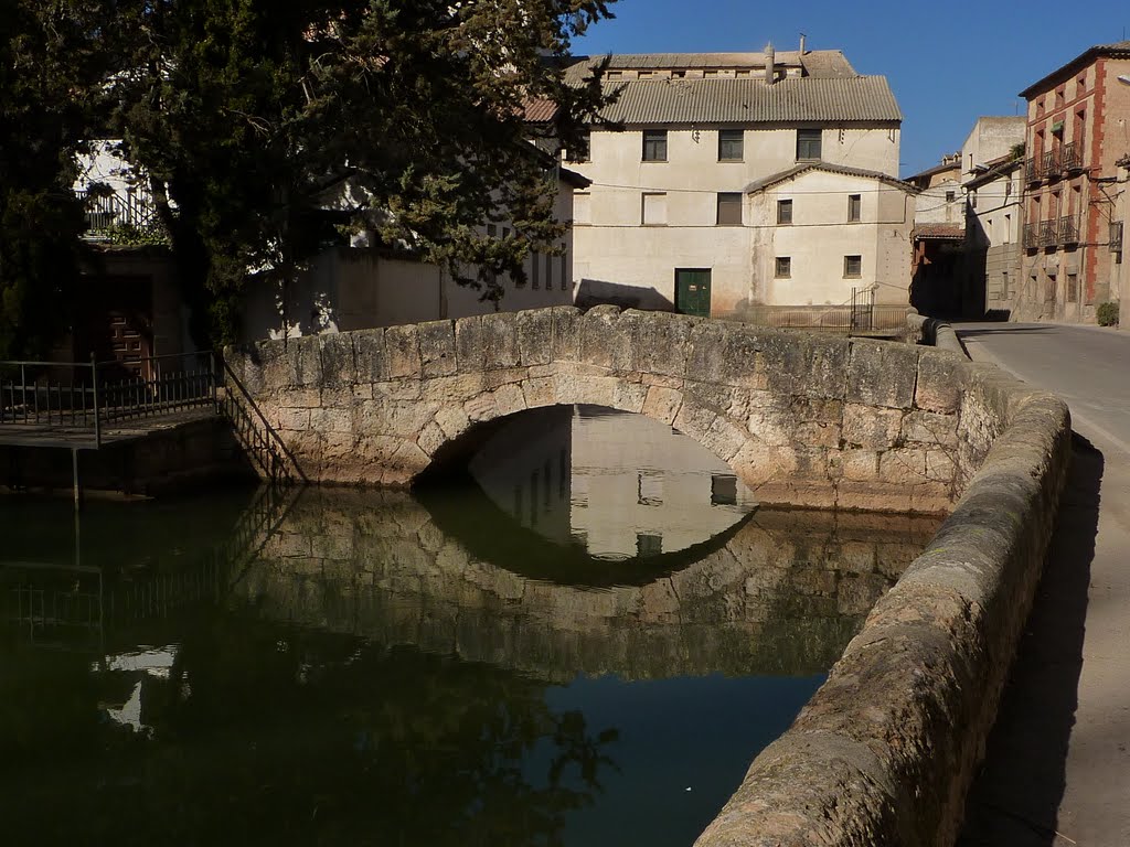 San Esteban de Gormaz. Puente frente a la harinera by libanez