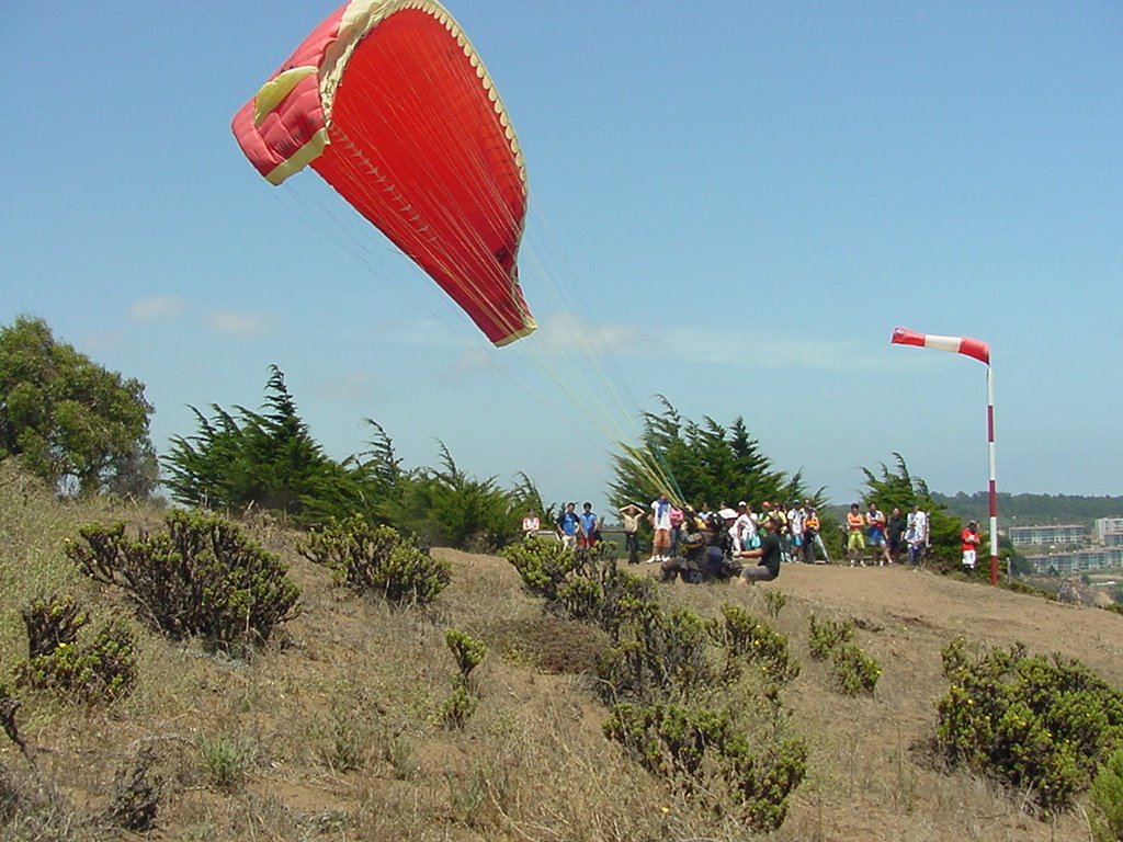 Isabel en Parapente, Quiriyuca Sur by jtobsi