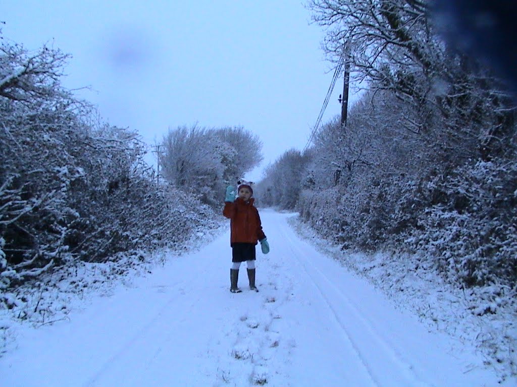 Emily in the snow at Inches House 2010 by jangles67