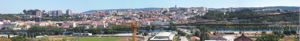 Panoramica cidade Coimbra by sergio santos