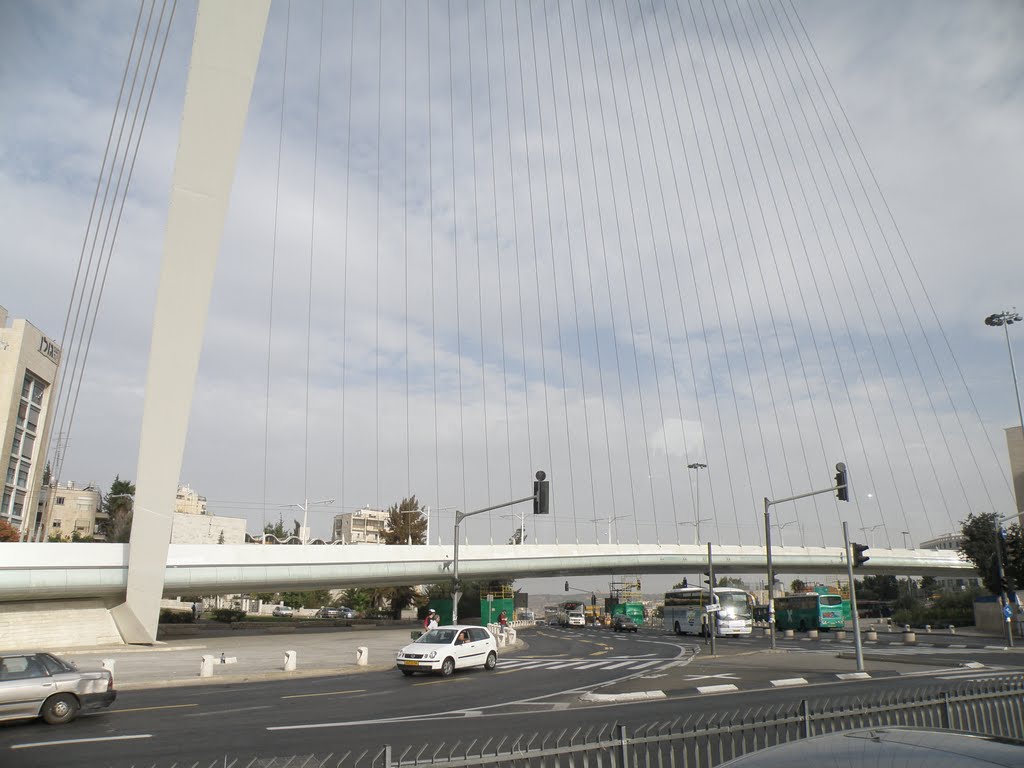 The Chords Bridge Jerusalem / גשר המיתרים בירושלים by DM brothers