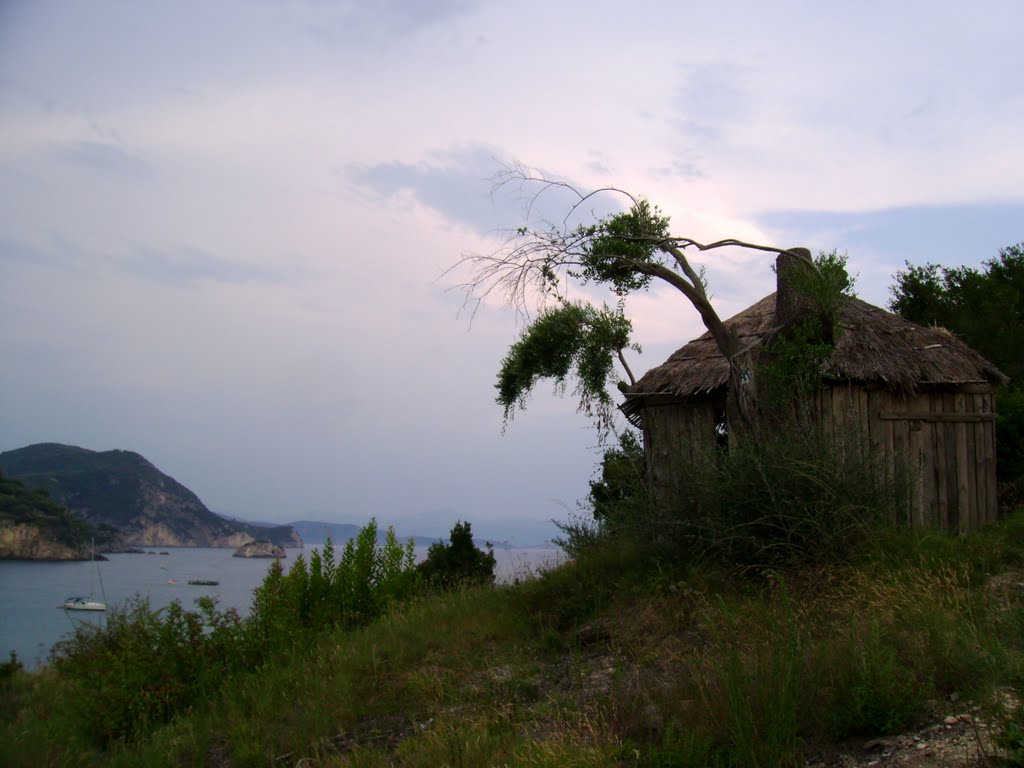 Cottage on the Valtos beach by Viktorija Ćirić