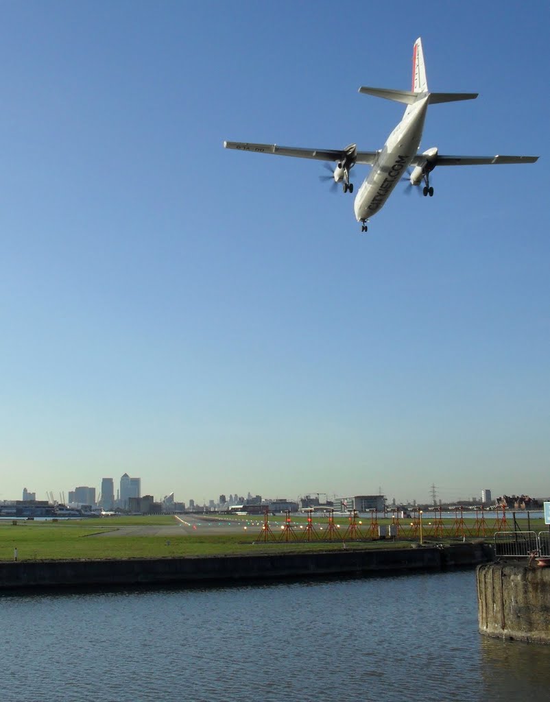 London City Airport by gordo1958