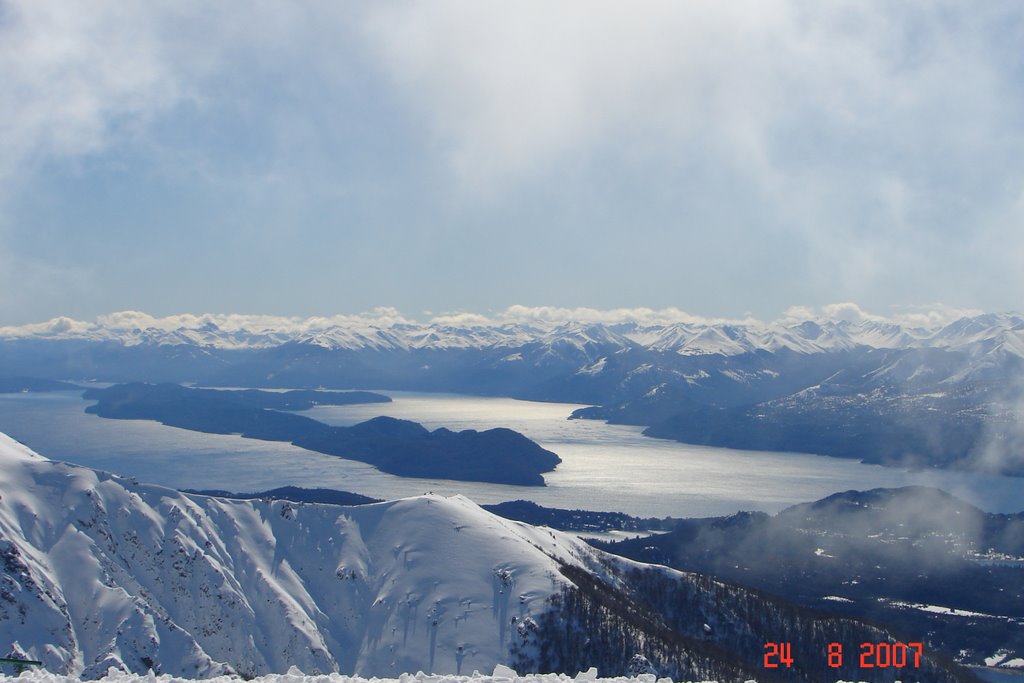 Nahual Huapi desde el Lynch by Eduardo Maspero