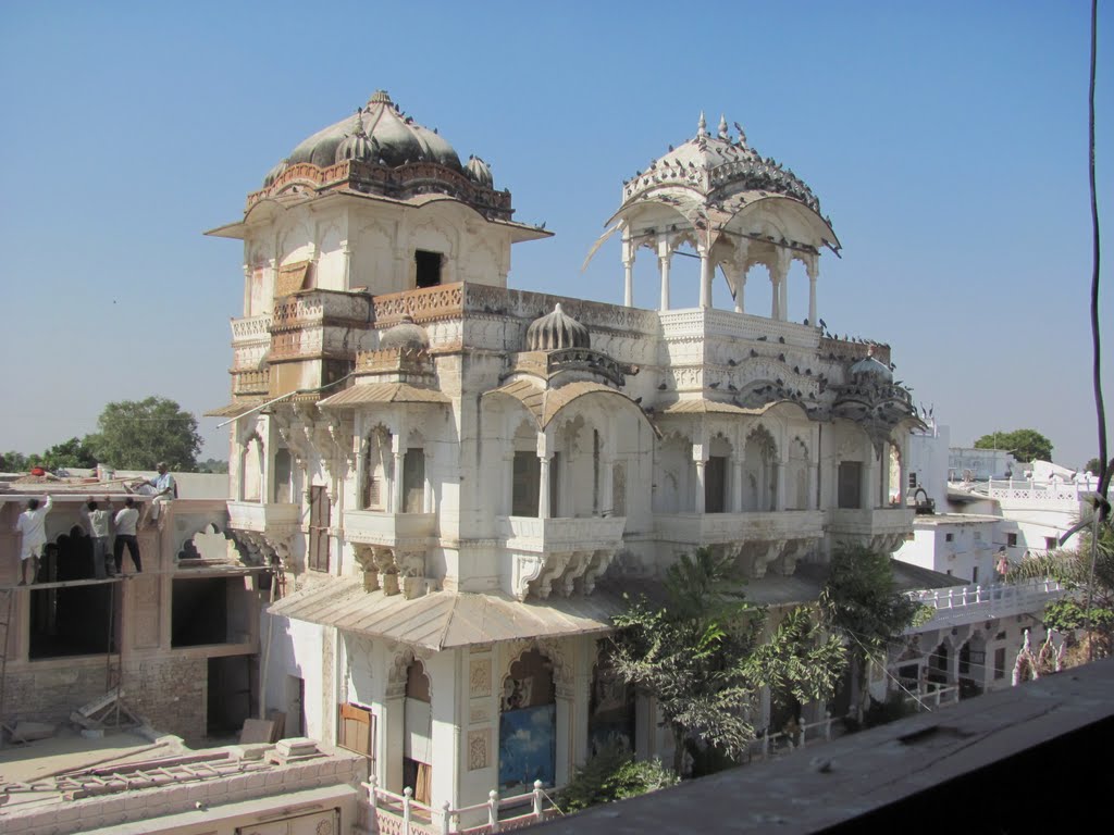 Bilara fort as seen from Ayi mata mandir by evdsastry