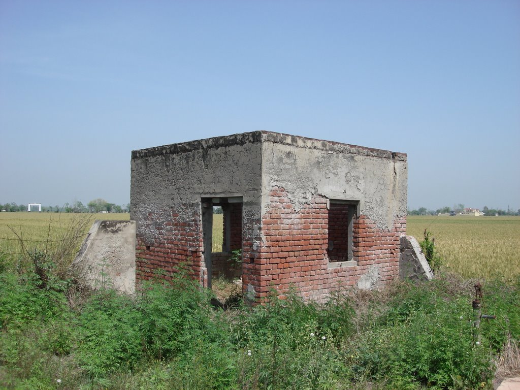 Caretakers hut for war monument by Amarpal S. Sidhu