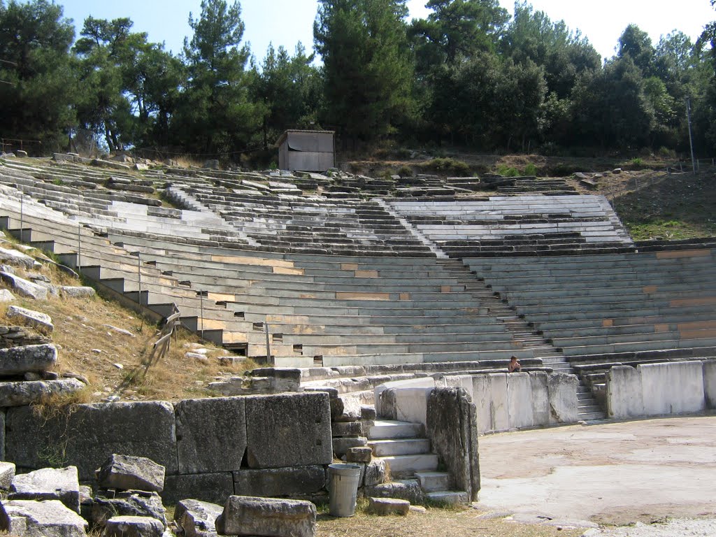 Amphitheatre - Spectator area by Ivan Andric