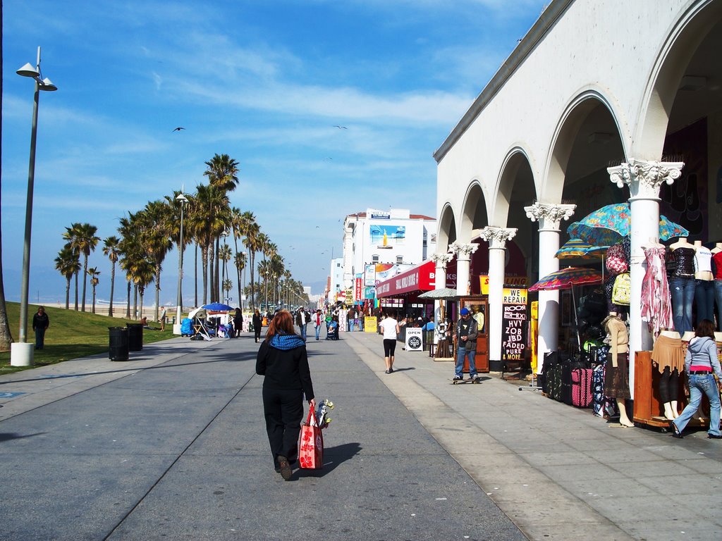 Venice Beach Walk by Christopher Casassa