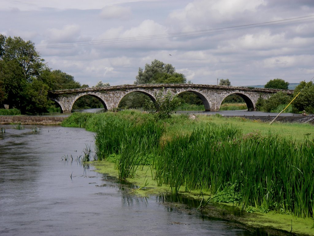 The Nore at Bennetsbridge, Co. Kilkenny by Jimmy O'Brien