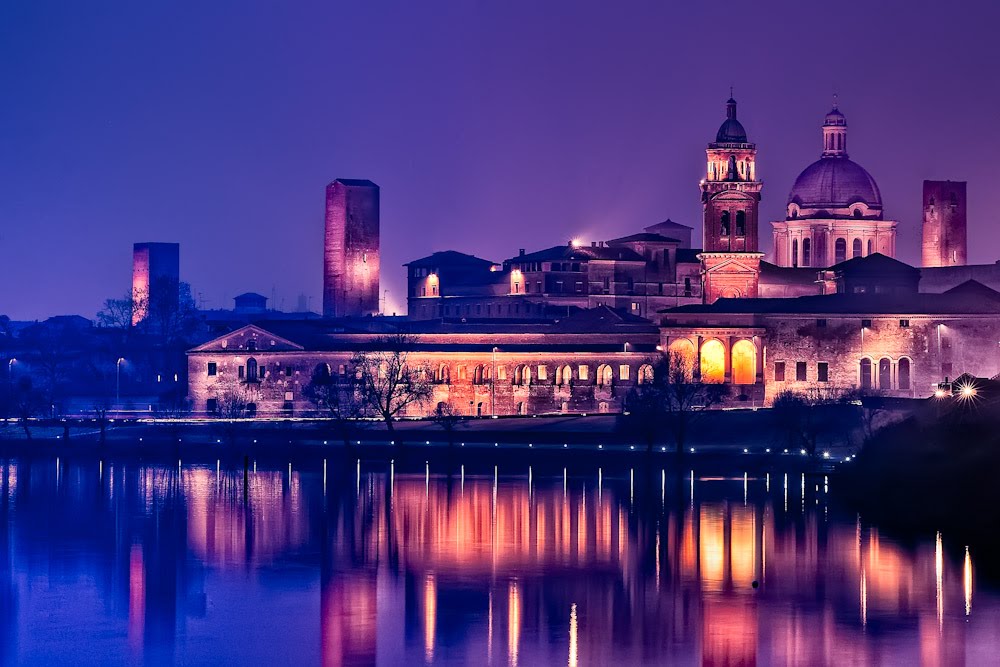 Mantova al crepuscolo by Giuseppe Maria Galas…