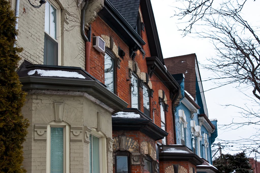 Corktown - old row houses by PaulF79