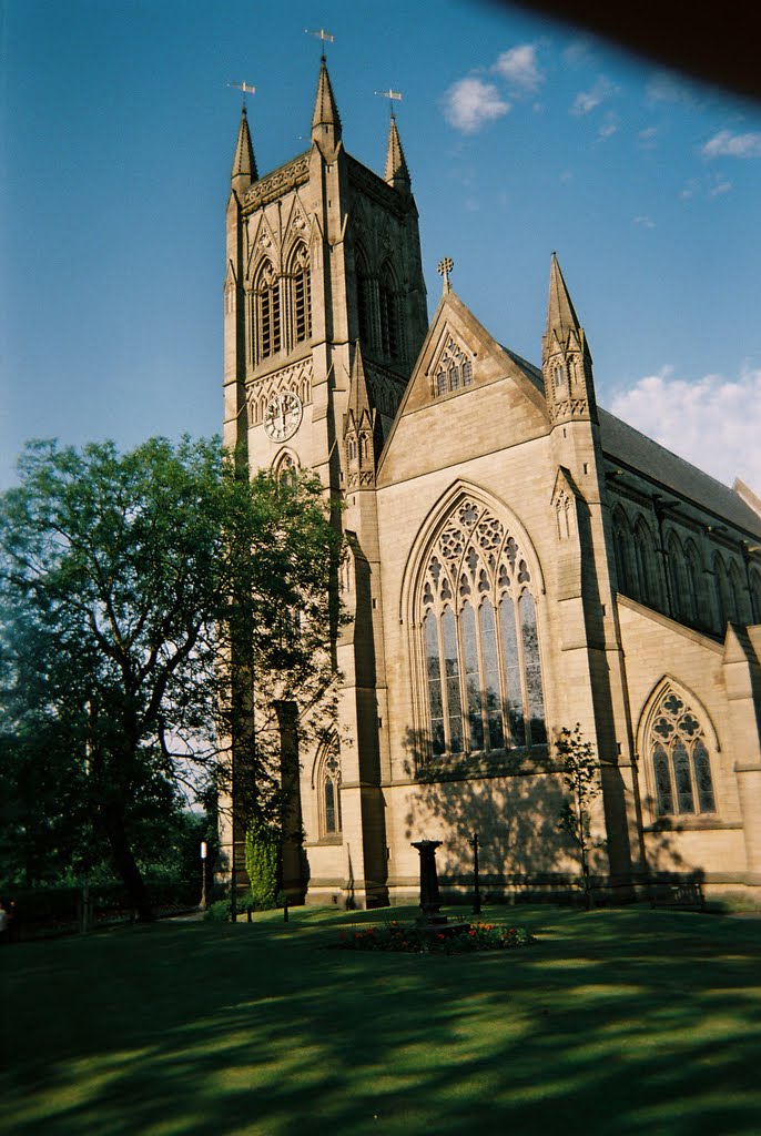 The Parish Church in Bolton, Greater Manchester by Stephen Lenehan