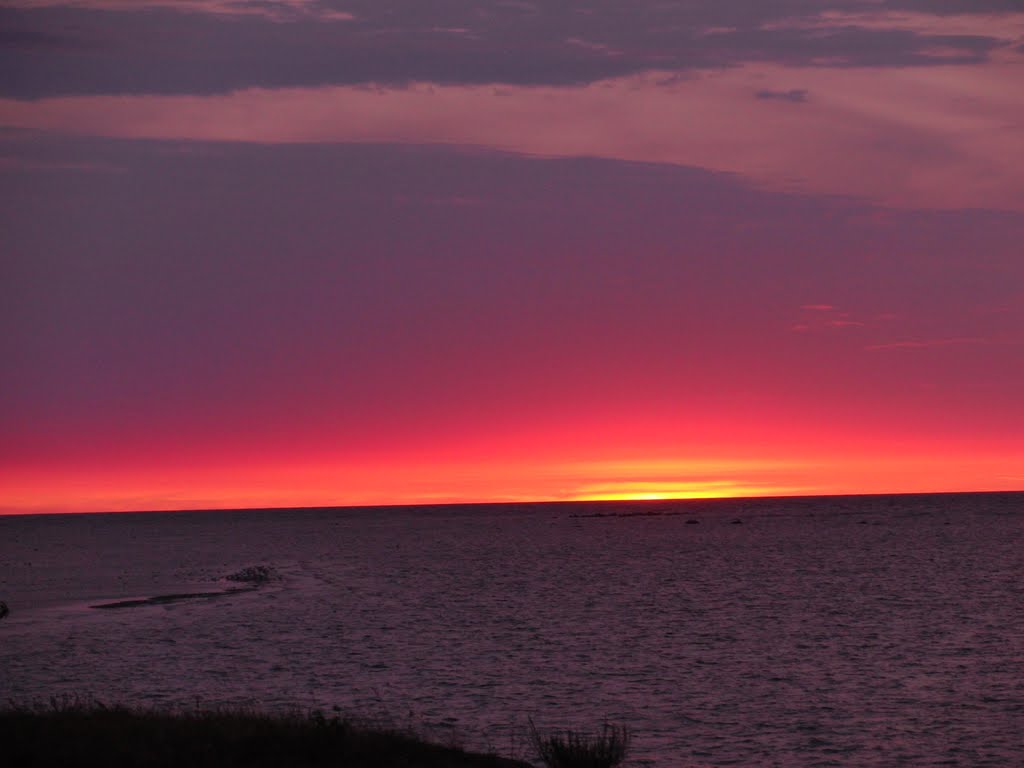 [eha] sunset at Undva nina, Saaremaa / Sonnenuntergang am Hundau, Hundsort: Ösel by Baltikum.ZiQf