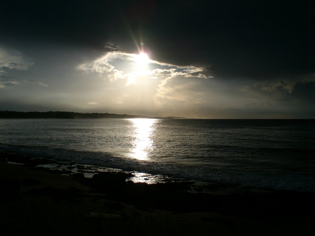 Sunset at Los Tubos Beach by betzy