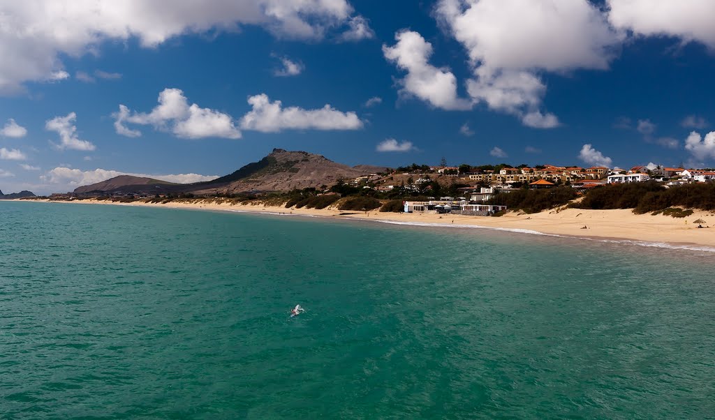 Turquoise and blue of Porto Santo (October 2010) by H.Veijola