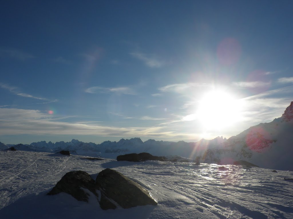 Val Thorens - wintertime by Karin Seubert