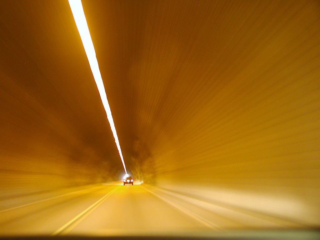 Bright Tunnel by T. Hutama