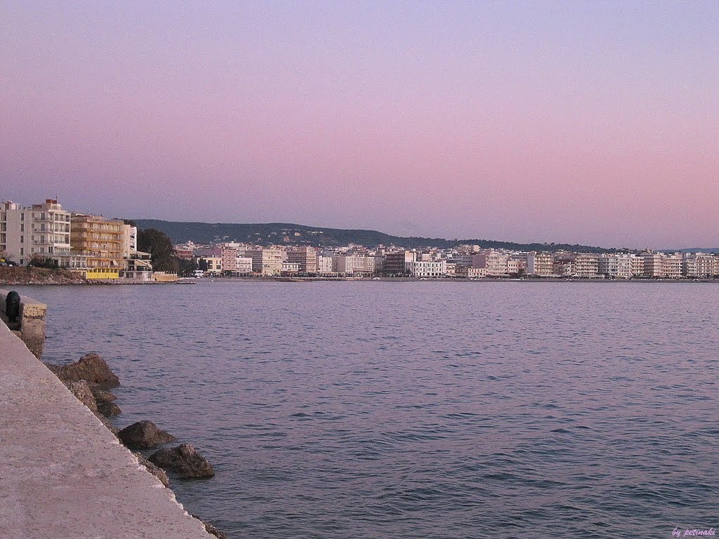 Loutraki in the colors of a fine sunset (by petinaki) by Despina Chou-petinak…