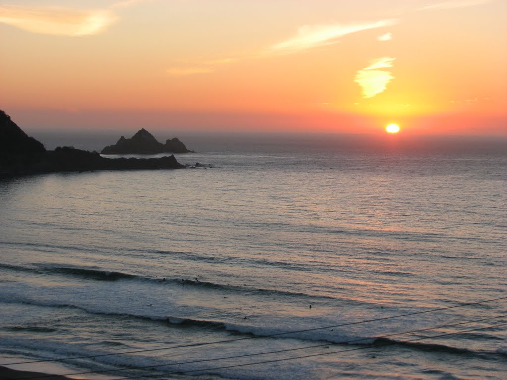 Linda Mar Sunset by BadBob